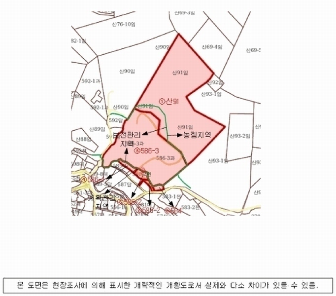 2024타경39839 경상남도 사천시 사천읍 장전리 산91 임야 경매 이미지