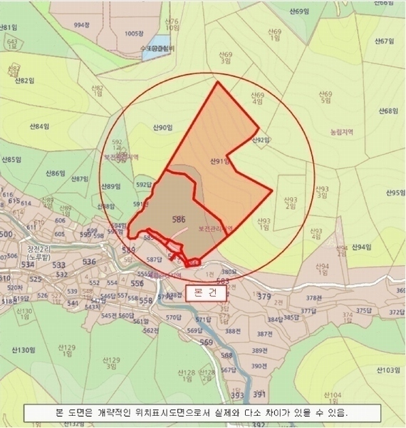 2024타경39839 경상남도 사천시 사천읍 장전리 산91 임야 경매 이미지