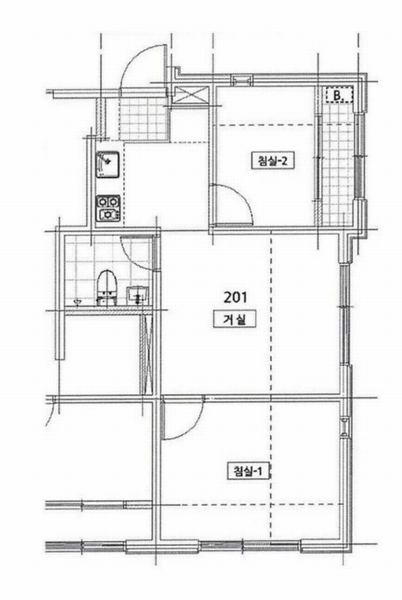 2025타경10393 서울특별시 금천구 독산로101길 48, 우미그린빌 2층 201호 다세대(빌라) 경매 이미지