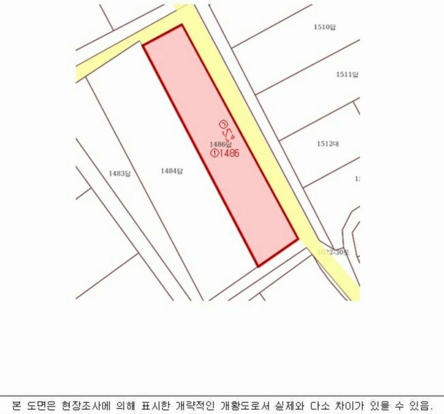 2025타경159 경상남도 사천시 사천읍 두량리 1486 농지 경매 이미지