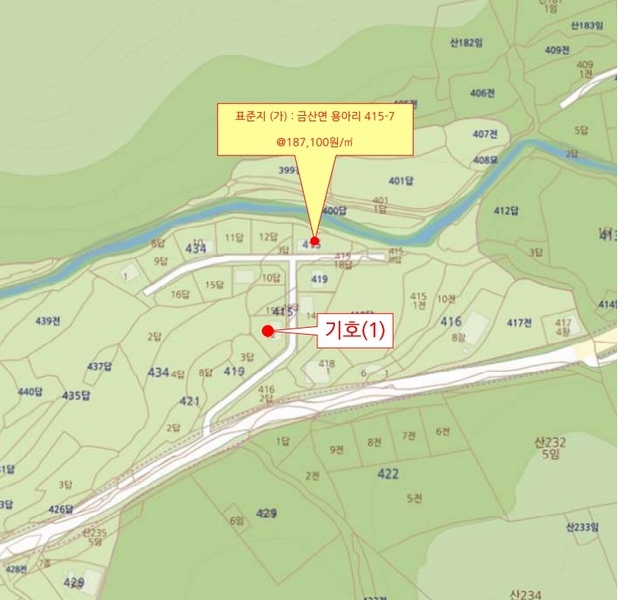 2025타경577 경상남도 진주시 금산면 용아리 415-12 주택 경매 이미지