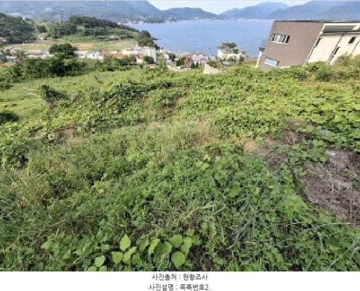 2025타경693 경상남도 남해군 남면 홍현리 433-2 임야 경매 이미지