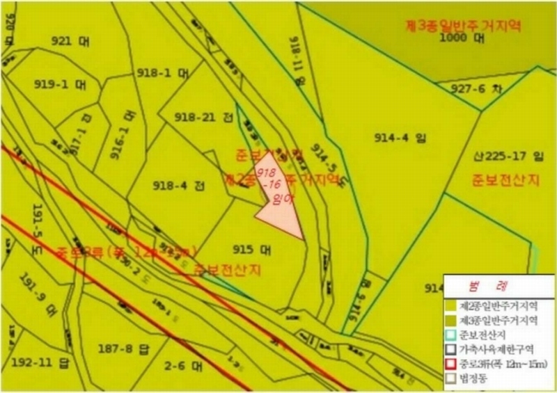 2025타경30591 경상남도 진주시 금산면 장사리 918-16 임야 경매 이미지