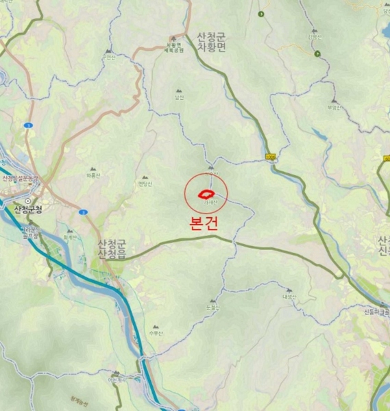 2025타경30672 경상남도 산청군 산청읍 척지리 산19-1 임야 경매 이미지