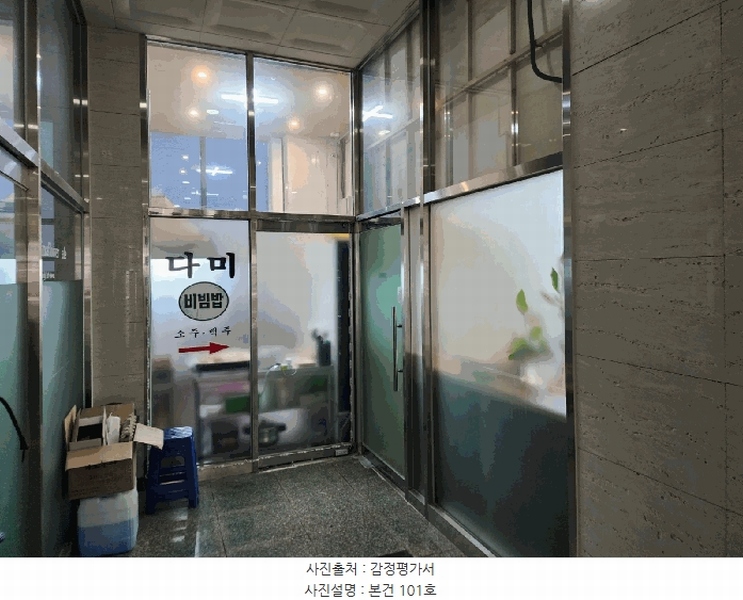 2025타경30754 경상남도 진주시 에나로 103-7, 우람빌딩 1층 101호 근린상가 경매 이미지