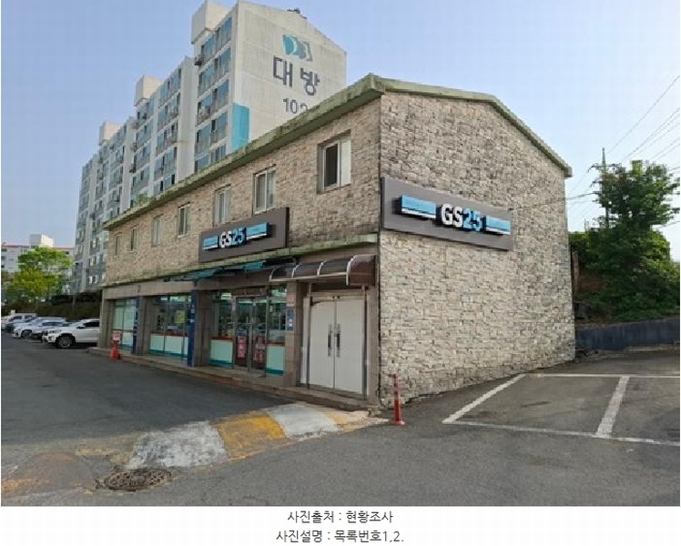 2025타경30762 경상남도 사천시 항공로 111, 대방빌리지 상가동 1층 1호외1개호 근린상가 경매 이미지