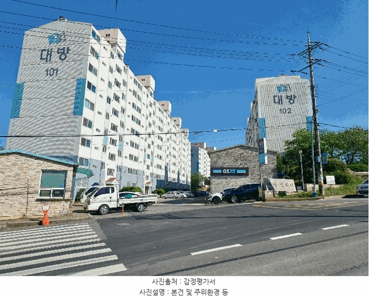 2025타경30762 경상남도 사천시 항공로 111, 대방빌리지 상가동 1층 1호외1개호 근린상가 경매 이미지