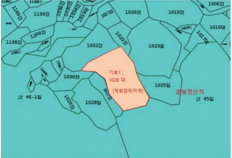2025타경30817 경상남도 산청군 오부면 오전리 1026 농지 경매 이미지