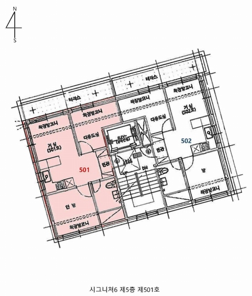 2025타경10421 서울특별시 강서구 월정로28길 28-22, 시그니처6 5층 501호 다세대(빌라) 경매 이미지
