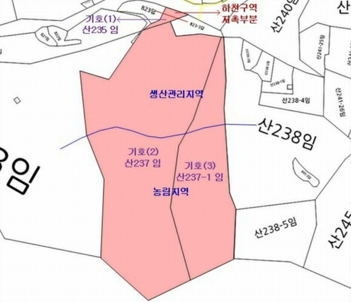2025타경30830 경상남도 남해군 삼동면 물건리 산235 임야 경매 이미지