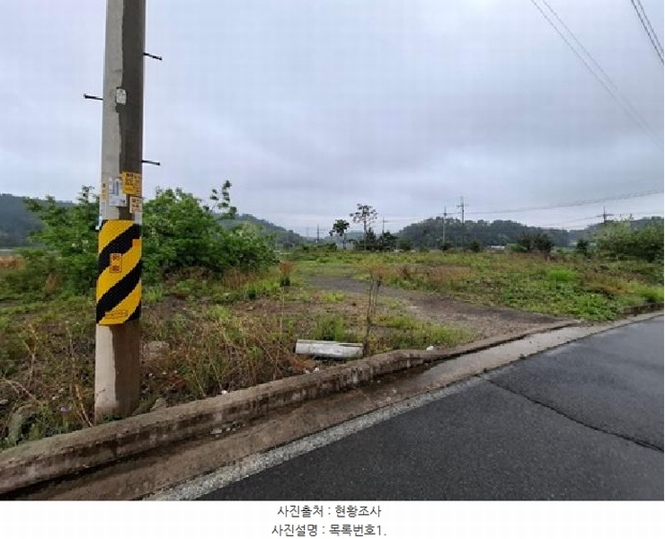 2025타경30835 경상남도 사천시 서포면 자혜리 478-36 대지 경매 이미지