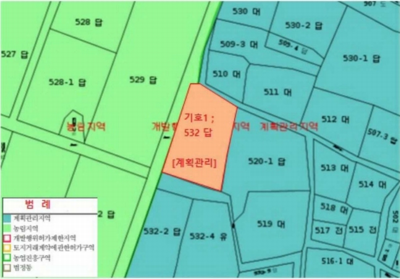 2025타경30850 경상남도 사천시 용현면 주문리 532 농지 경매 이미지