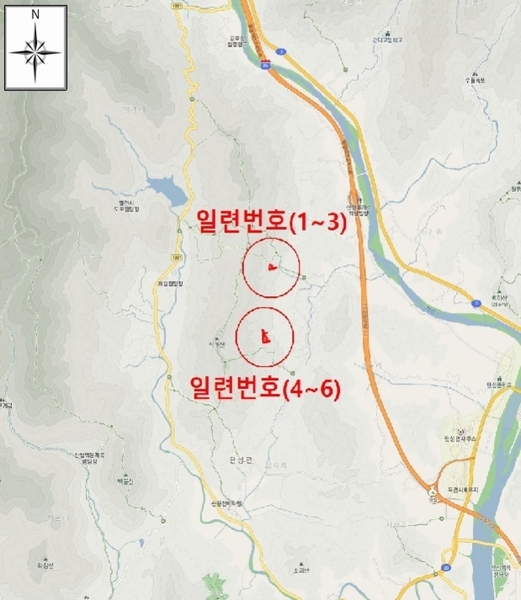 2024타경5935 경상남도 산청군 단성면 방목리 950-1 임야 경매 이미지