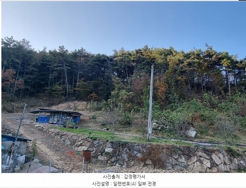 2024타경5935 경상남도 산청군 단성면 방목리 950-1 임야 경매 이미지