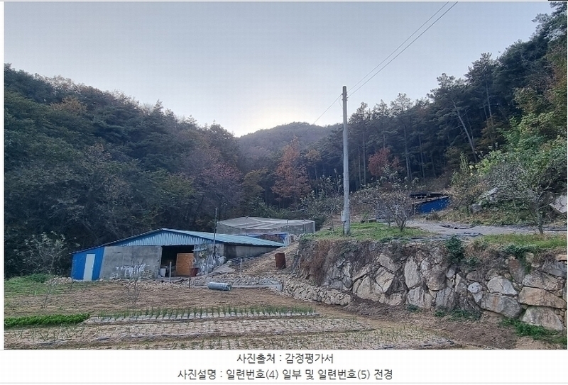 2024타경5935 경상남도 산청군 단성면 방목리 950-1 임야 경매 이미지