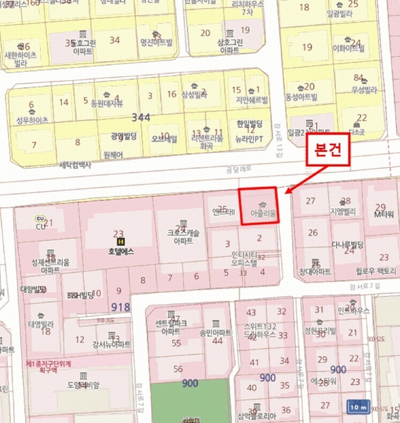 2025타경10445 서울특별시 강서구 곰달래로 112, 아줄리움 12층 1201호 오피스텔 경매 이미지