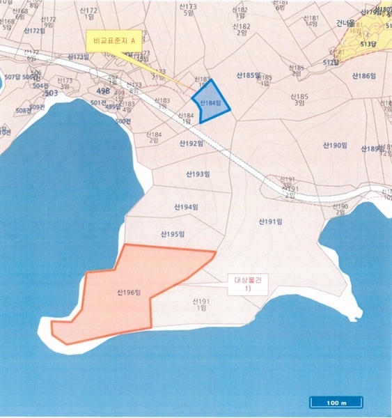2024타경40488 경상남도 하동군 금남면 송문리 산196 임야 경매 이미지