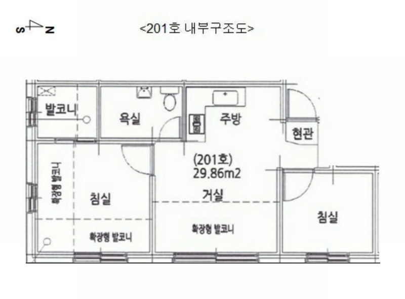 2025타경10449 서울특별시 금천구 독산로22길 64, 다음빌라 2층 201호 다세대(빌라)[공급10평형] 경매 이미지