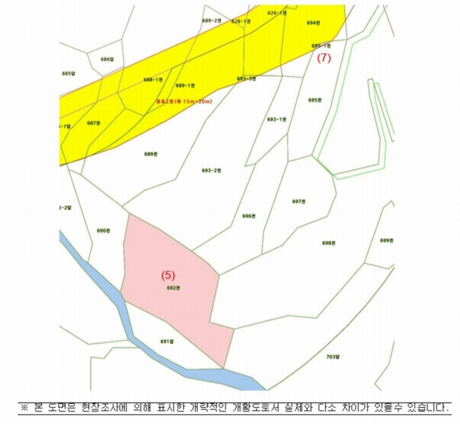 2023타경34608 경상남도 사천시 실안동 692 농지 경매 이미지