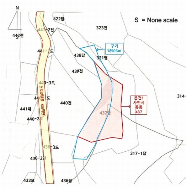 2024타경2738 경상남도 사천시 동동 437 농지 경매 이미지