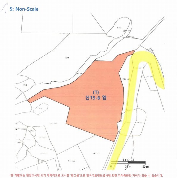 2024타경6211 경상남도 산청군 신안면 외송리 산15-6 임야 경매 이미지