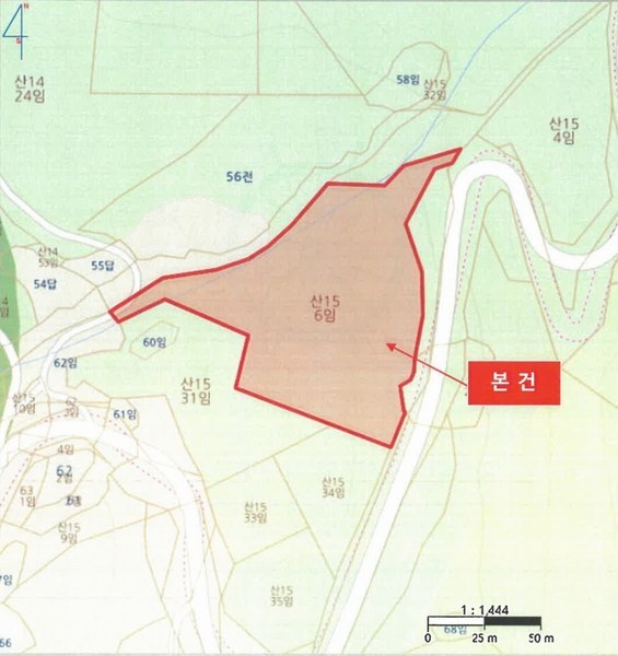 2024타경6211 경상남도 산청군 신안면 외송리 산15-6 임야 경매 이미지