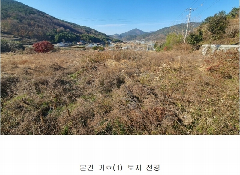 2024타경6303 경상남도 남해군 남면 죽전리 563-1 농지 경매 이미지