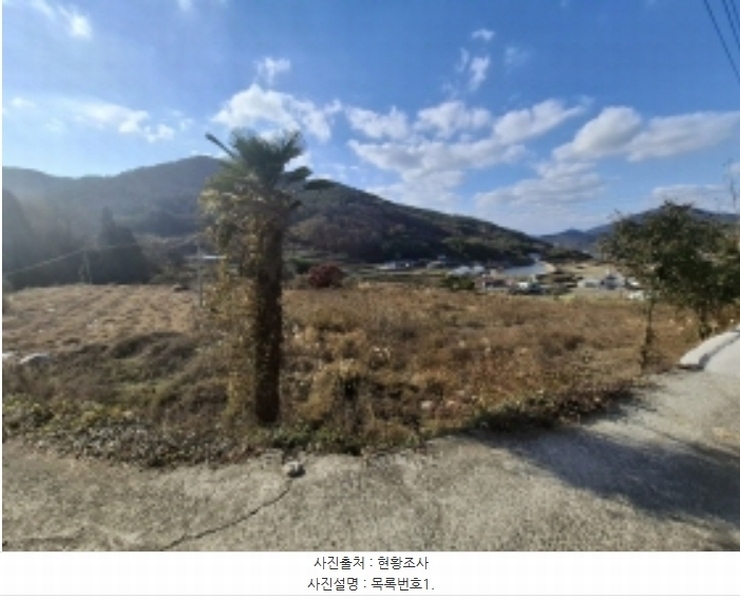2024타경6303 경상남도 남해군 남면 죽전리 563-1 농지 경매 이미지