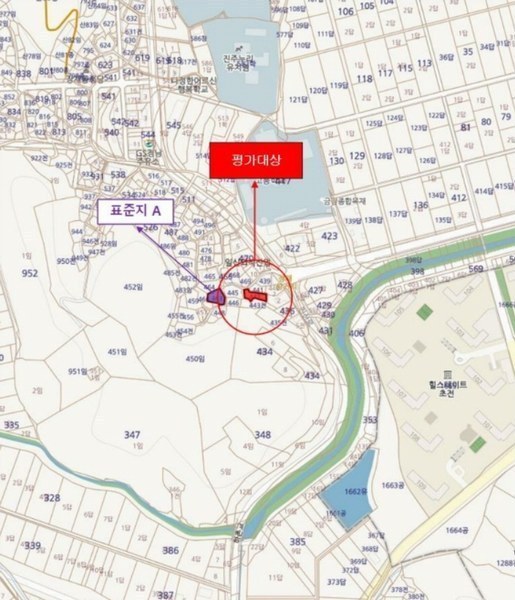 2024타경6433 경상남도 진주시 장재동 442 대지 경매 이미지