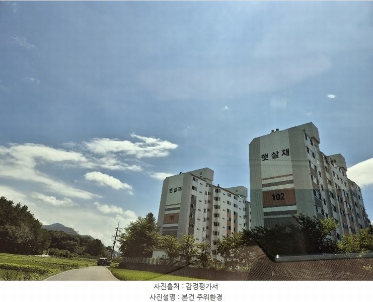 2024타경36045 경상남도 사천시 정동면 진삼로 1290-9, 재성햇살채아파트 102동 3층 304호 아파트[공급25평형] 경매 이미지
