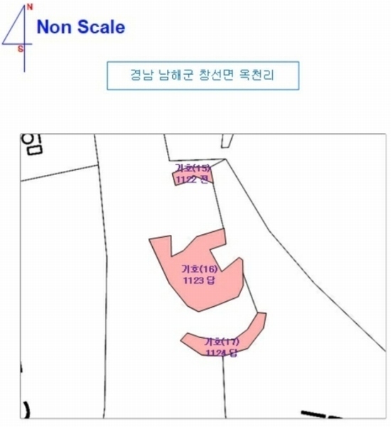 2024타경36441 경상남도 남해군 창선면 옥천리 1088 농지 경매 이미지