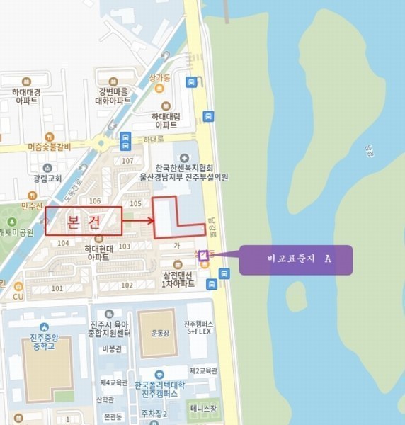 2024타경38065 경상남도 진주시 하대동 102-12 의료시설 경매 이미지
