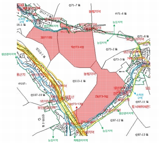 2023타경5993 경상남도 거제시 동부면 구천리 산73-4 임야 경매 이미지