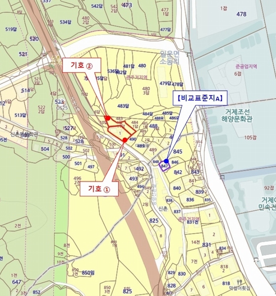 2023타경21995 경상남도 거제시 일운면 소동리 531-1 대지 경매 이미지
