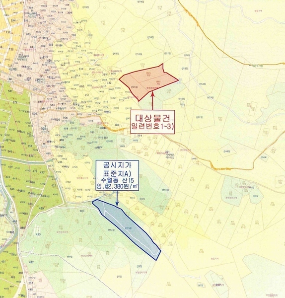 2024타경1226 경상남도 거제시 수월동 산45 임야 경매 이미지