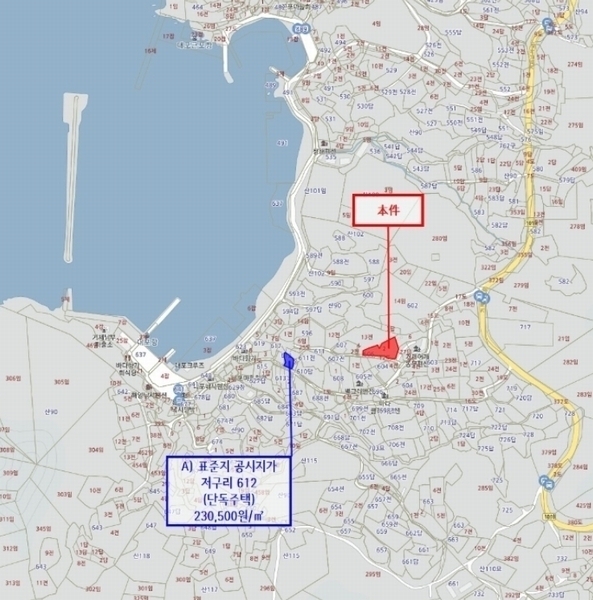 2024타경1301 경상남도 거제시 남부면 저구리 606-2 숙박시설 경매 이미지