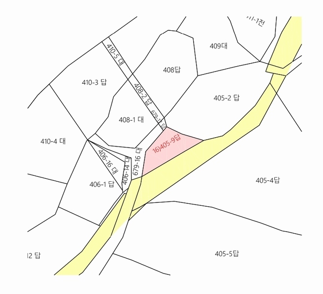 2024타경4300 경상남도 고성군 마암면 석마리 405-9 농지 경매 이미지