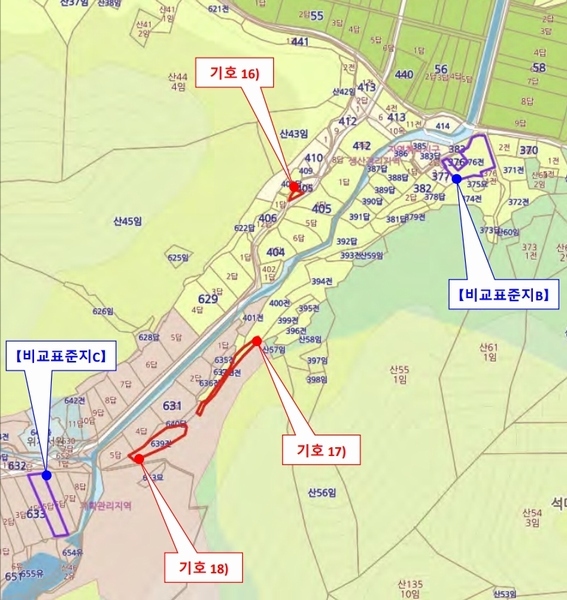 2024타경4300 경상남도 고성군 마암면 석마리 405-9 농지 경매 이미지
