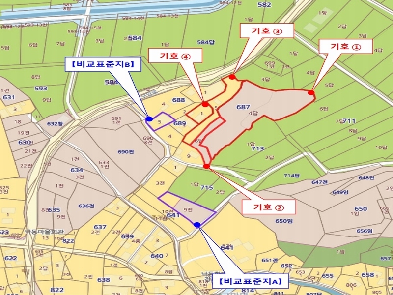 2024타경4973 경상남도 고성군 구만면 효락리 687-4 농지 경매 이미지