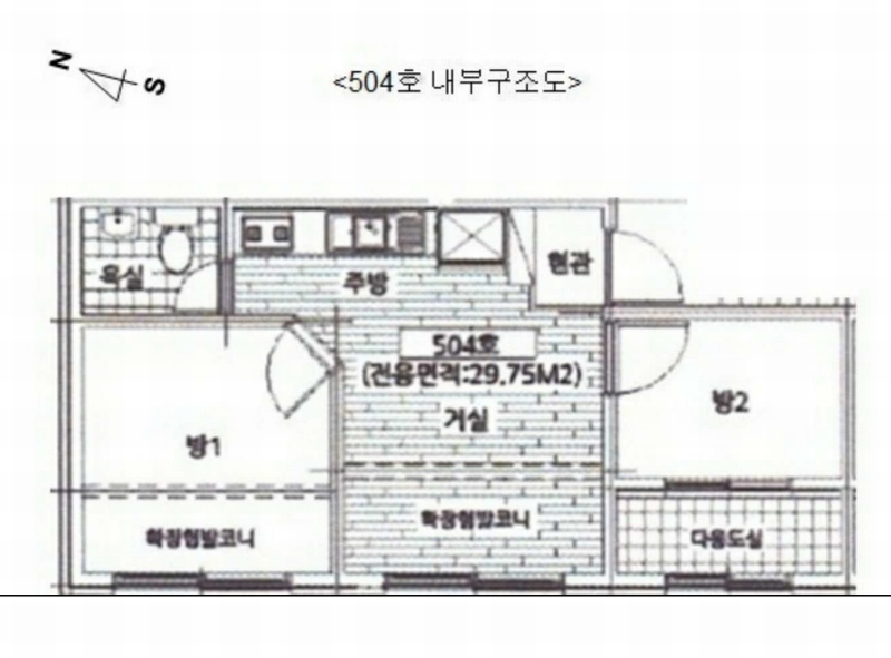 2025타경10563 서울특별시 강서구 강서로8길 210, 소담밸리 5층 504호 다세대(빌라)[공급10평형] 경매 이미지