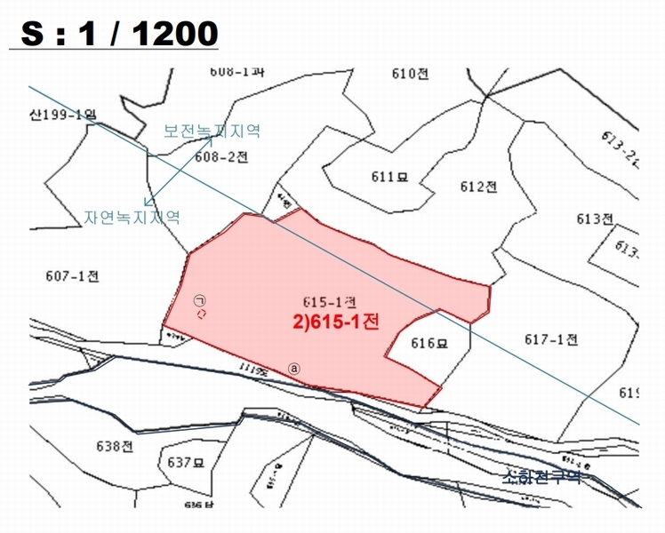 2024타경26454 경상남도 통영시 평림동 615-1 농지 경매 이미지