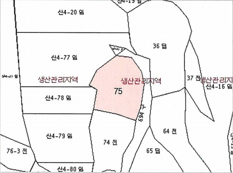 2024타경27488 경상남도 거제시 하청면 어온리 75 농지 경매 이미지