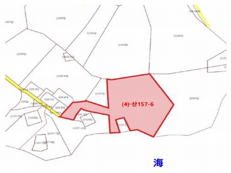 2024타경29941 경상남도 거제시 거제면 법동리 산157-6 임야 경매 이미지