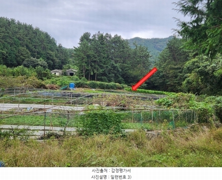 2024타경30033 경상남도 통영시 도산면 오륜리 515 농지 경매 이미지