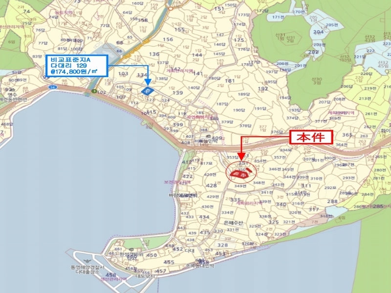 2024타경31388 경상남도 거제시 남부면 다대리 350-6 다가구(원룸등) 경매 이미지
