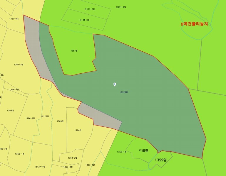 2024타경32145 경상남도 거제시 연초면 연사리 산128 임야 경매 이미지