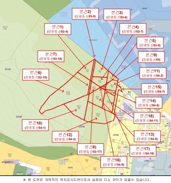 2024타경32404 경상남도 거제시 장평동 산53-4 임야 경매 이미지