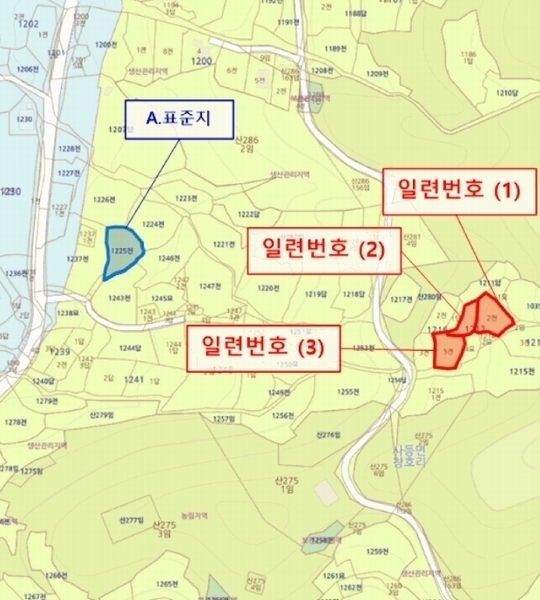 2025타경450 경상남도 거제시 사등면 창호리 1212-2 농지 경매 이미지