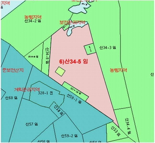 2025타경20156 경상남도 거제시 장목면 외포리 산34-5 임야 경매 이미지