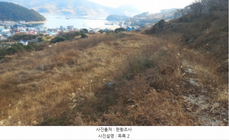 2025타경20316 경상남도 통영시 욕지면 동항리 840-30 농지 경매 이미지